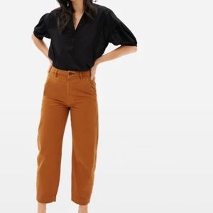 Everlane curved canvas pant